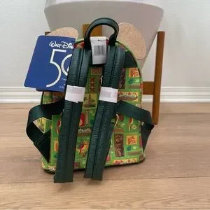 Disney | Bags | Disney Green And Brown Bag With Mickey Mouse  display picture 3